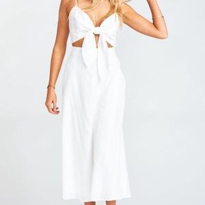 NWT White Show Me Your Mumu Dress